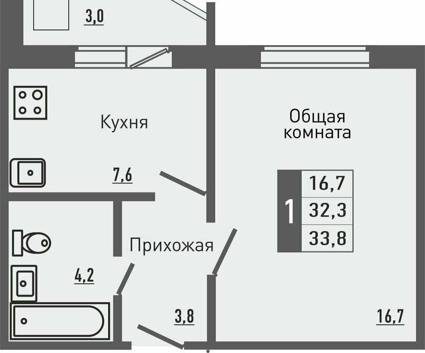 квартира р-н Орловский д Жилина ул Садовая 2к/2 фото 1