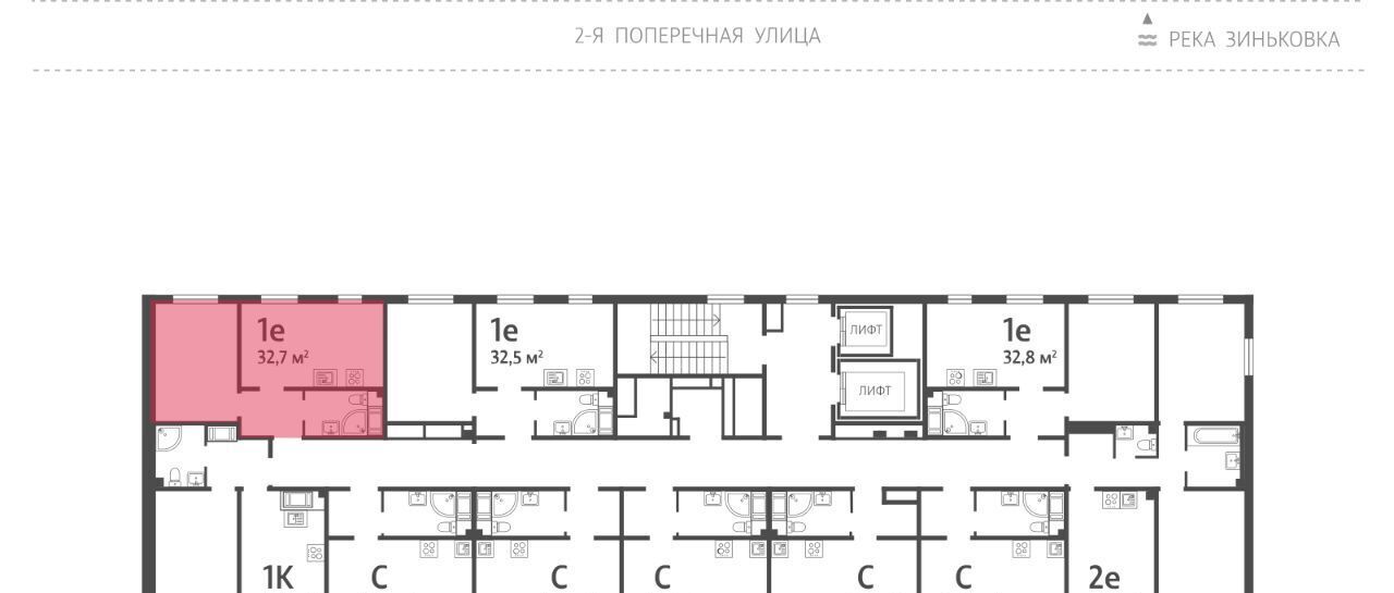 квартира р-н Всеволожский п Ковалево ЖК ЛСР Ржевский парк Всеволожское городское поселение, Площадь Ленина фото 3