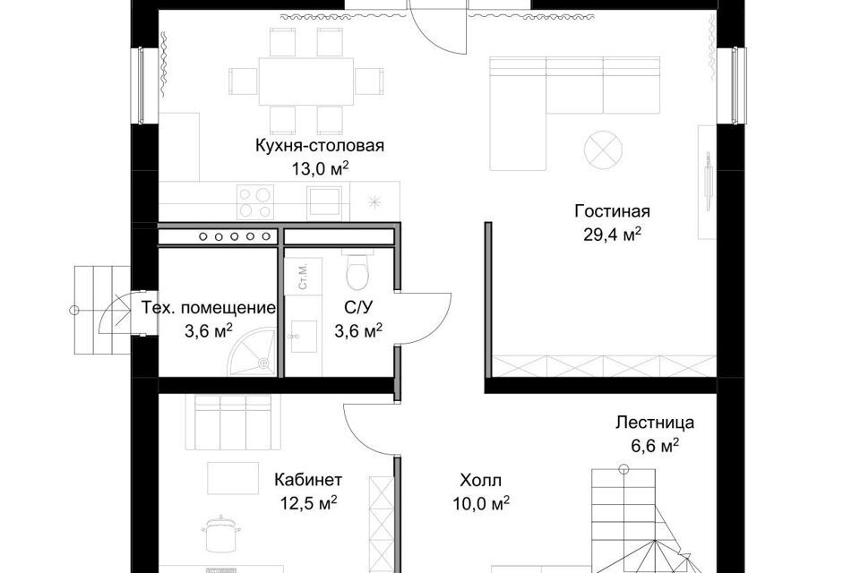 дом городской округ Истра Подсолнух Парк фото 1