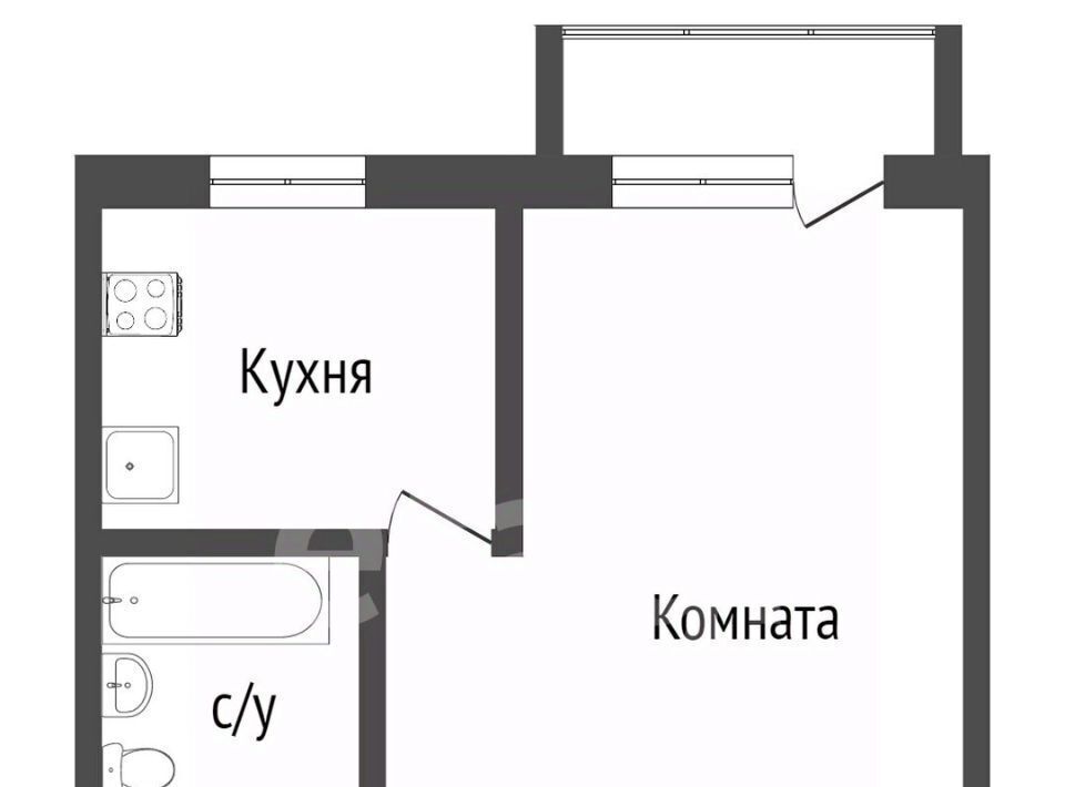 квартира г Челябинск р-н Тракторозаводский ул Бажова 26 фото 24