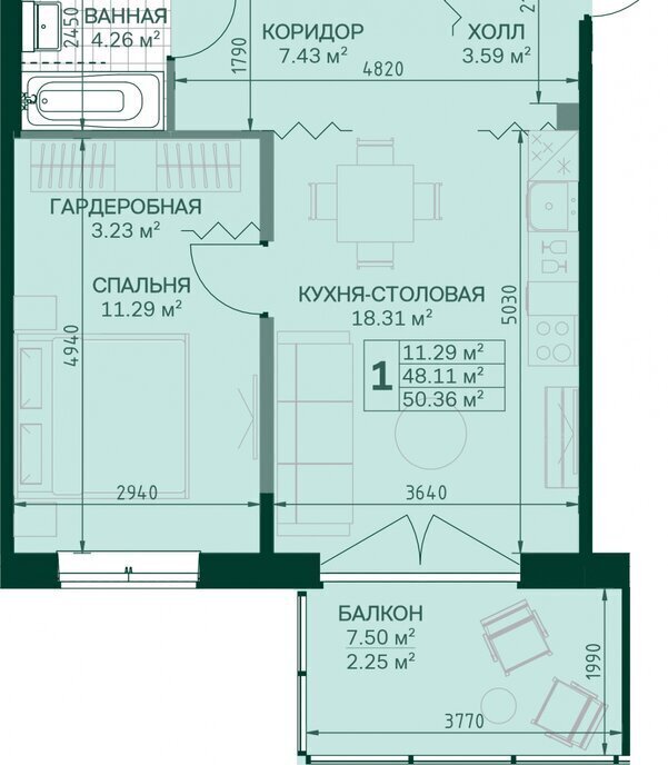 квартира г Санкт-Петербург метро Новочеркасская ул Магнитогорская 5к/3 ЖК Magnifika Residence округ Большая Охта фото 1