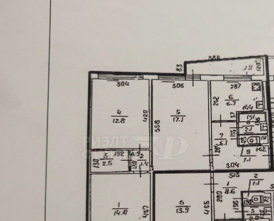 квартира г Калининград р-н Московский ул Багратиона 140 фото 26