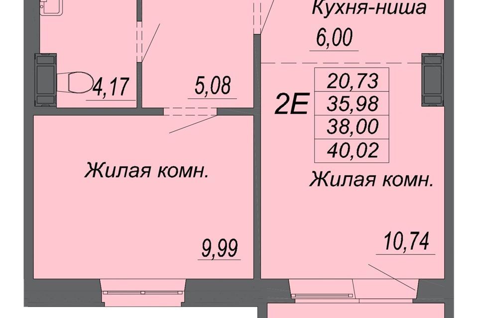 квартира г Хабаровск р-н Индустриальный ул Рокоссовского городской округ Хабаровск фото 1