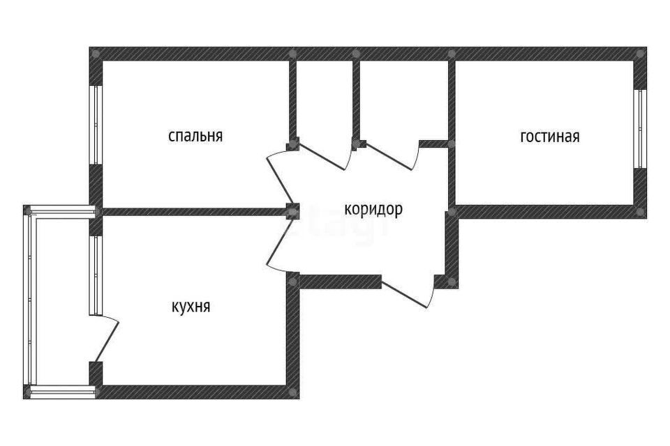 квартира р-н Тахтамукайский пгт Яблоновский ул Шоссейная 69/1 5 фото 1