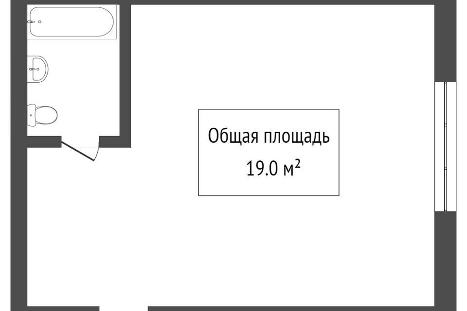 квартира г Томск р-н Ленинский Каштак ул 79-й Гвардейской дивизии 10/1 Томский район фото 10