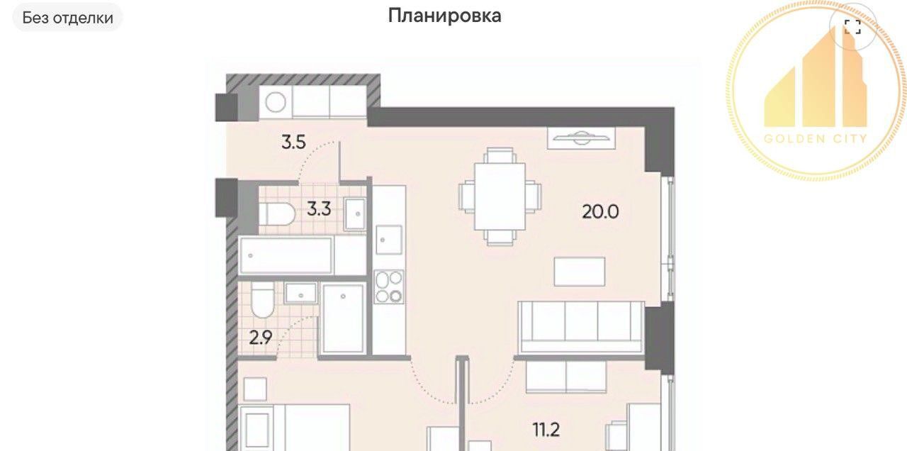 квартира г Москва метро Москворечье ул Борисовские Пруды 1 муниципальный округ Москворечье-Сабурово фото 2