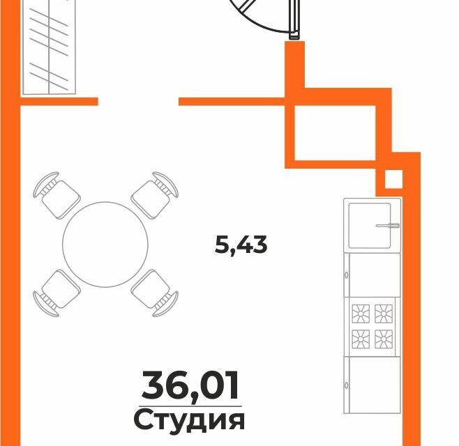 квартира г Хабаровск р-н Железнодорожный ул Воронежская 1 городской округ Хабаровск фото 1