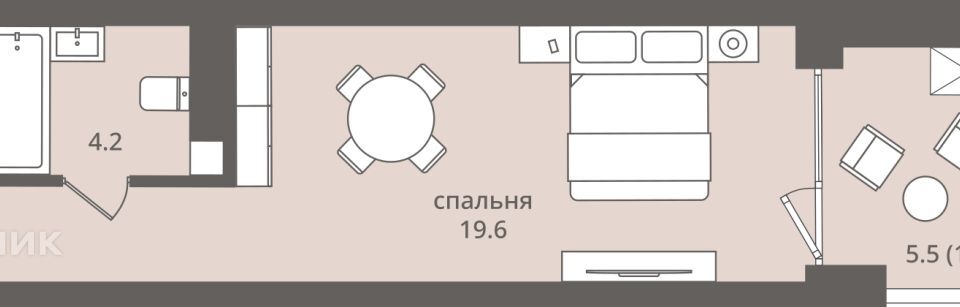 квартира г Пионерский ул Комсомольская 34 Пионерский городской округ фото 1