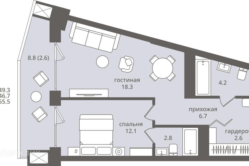 квартира г Пионерский ул Комсомольская 34 Пионерский городской округ фото 1