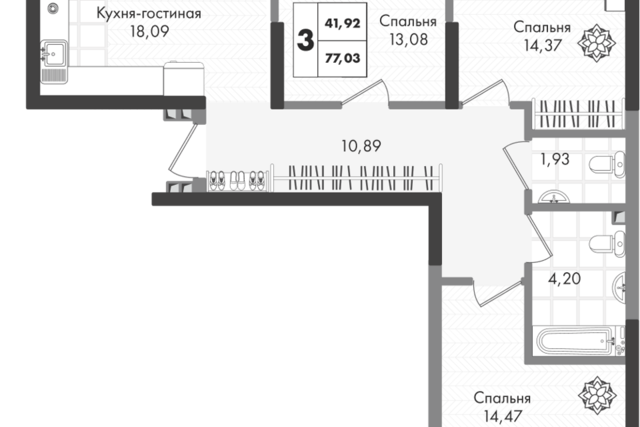 р-н Прикубанский Краснодар городской округ, Генерала Брусилова, лит 1. 3 фото