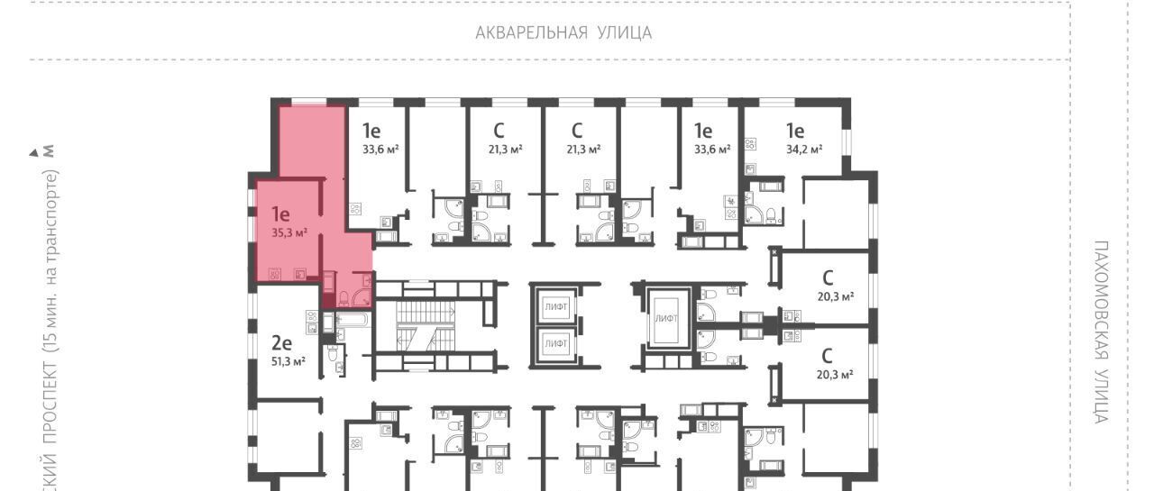 квартира г Санкт-Петербург метро Академическая ул Пахомовская 12к/1 округ Полюстрово фото 2