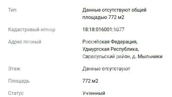 земля р-н Сарапульский д Мыльники ул Нагорная 20 Сигаево фото 2