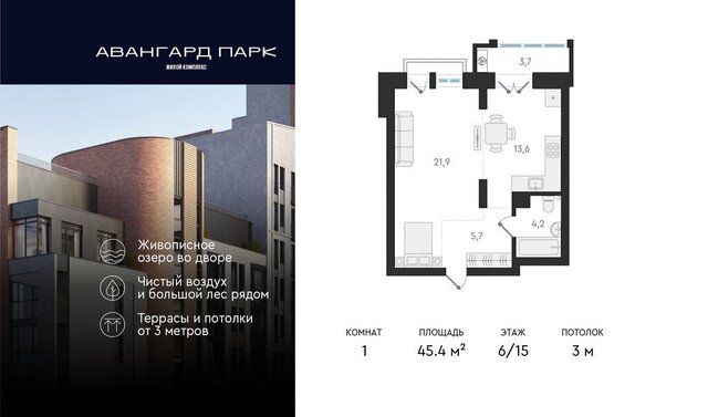 р-н Заельцовский Карьер Мочище Заельцовская ЖК Авангард Парк фото