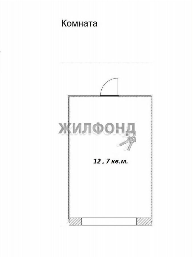 комната г Барнаул р-н Октябрьский ул Тимуровская 19 фото 8