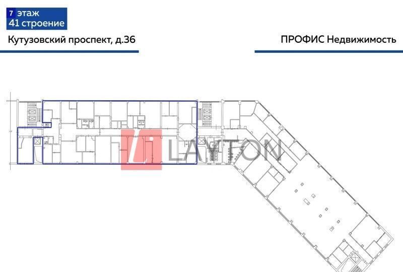 офис г Москва метро Кутузовская пр-кт Кутузовский 36с/41 муниципальный округ Дорогомилово фото 11