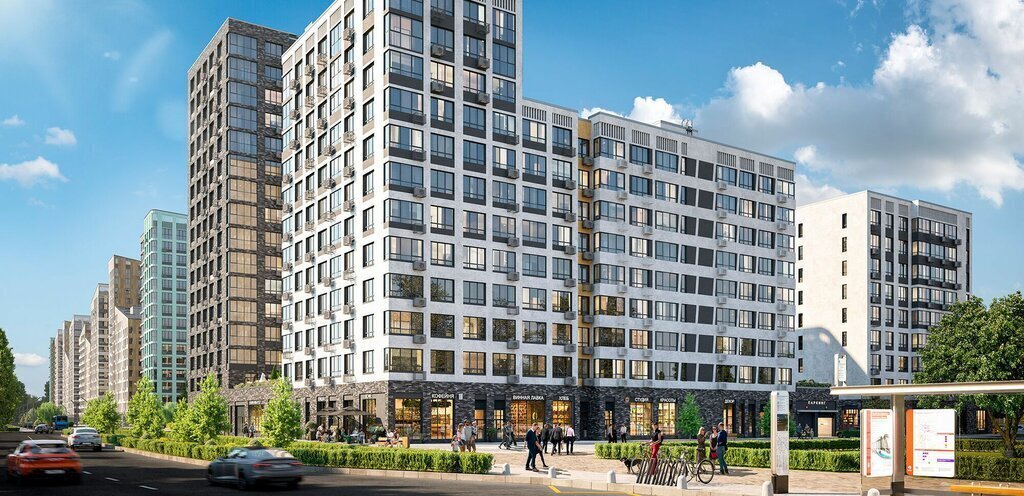 квартира г Москва метро Коммунарка ТиНАО ЖК Скандинавия, 37. 2.2 фото 10