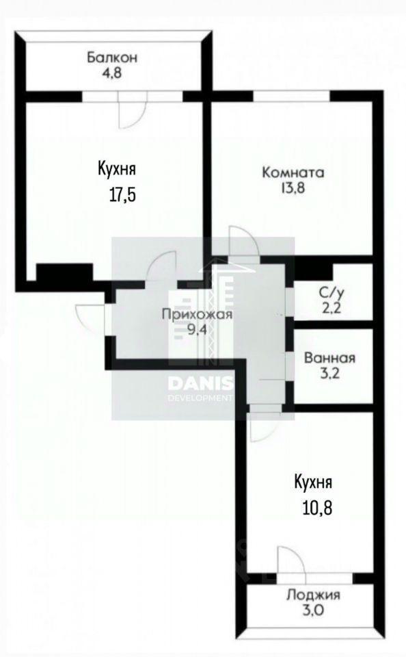 квартира г Краснодар р-н Прикубанский ул Домбайская 55/3 ЖК «Свобода» фото 1