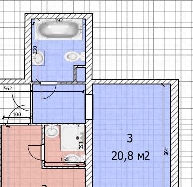 квартира г Москва п Филимонковское Филатов Луг, ул. Жемчужная, 1к 8 фото 17