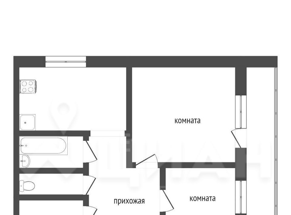 квартира г Кумертау ул Дзержинского фото 2