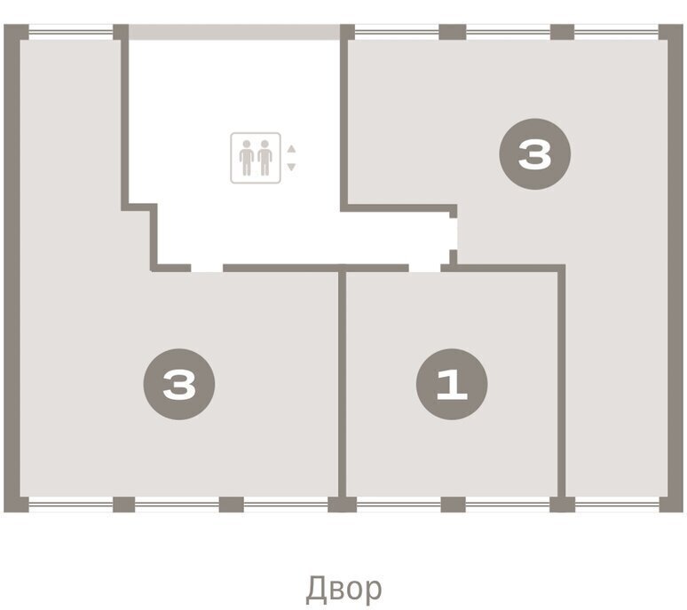 квартира г Тюмень ул Мысовская 26к/1 Центральный административный округ фото 3