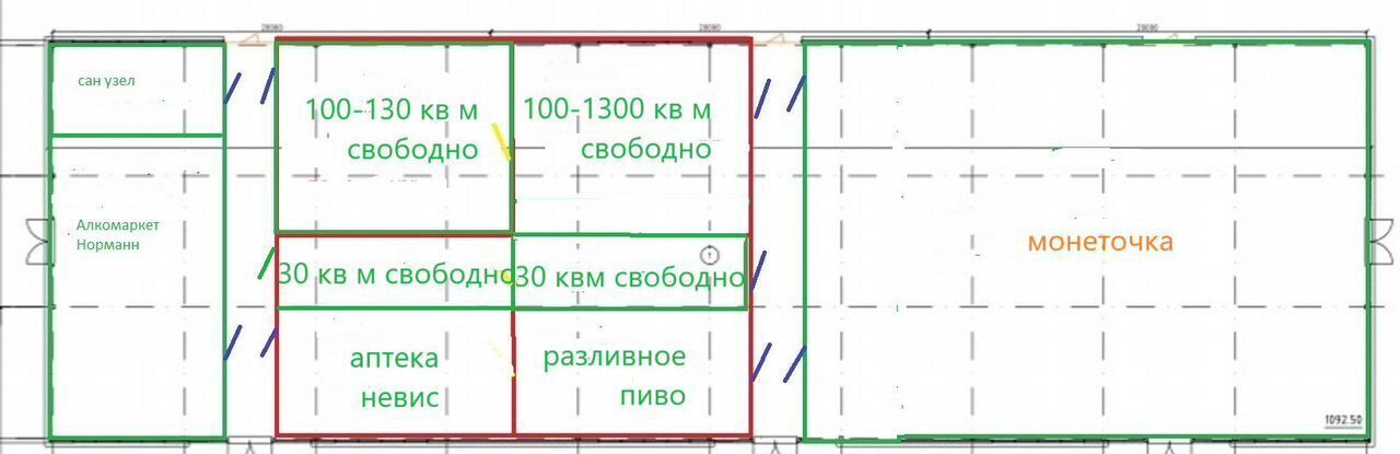 торговое помещение р-н Ломоносовский д Лопухинка ул Мира 3а Лопухинское сельское поселение, Гостилицы фото 20