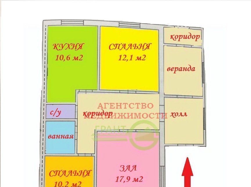 дом р-н Корочанский с Мелихово фото 2