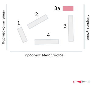 квартира г Санкт-Петербург метро Новочеркасская ул Партизанская 5 фото 3