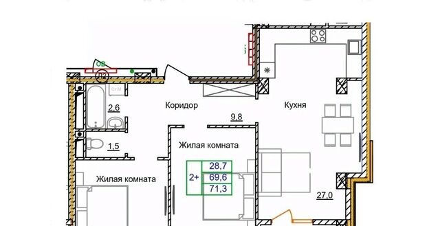 микрорайон Космос ЖК Космос 11 фото