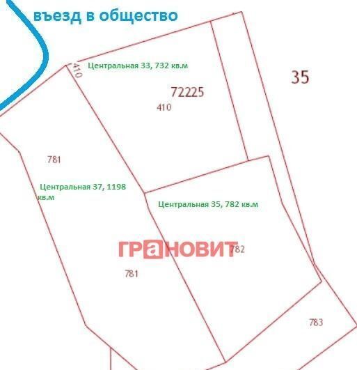 земля г Новосибирск Золотая Нива ул Татьяны Снежиной 21 фото 2