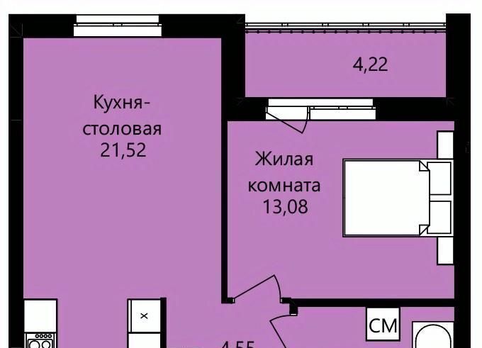 квартира г Саранск р-н Октябрьский ул Юрия Святкина 14 фото 1