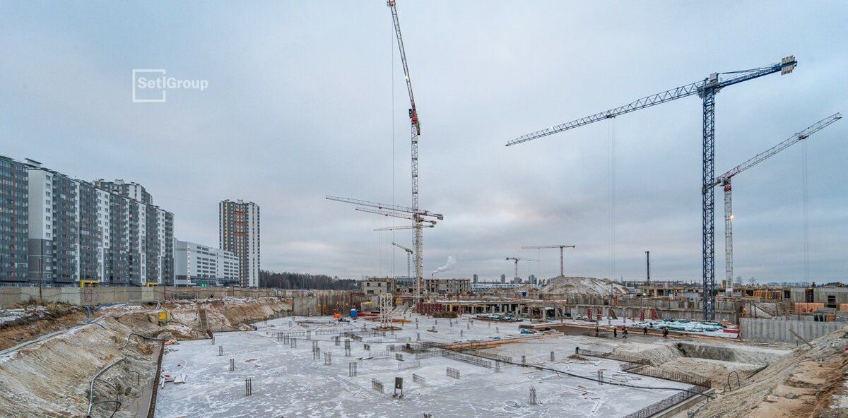 квартира г Санкт-Петербург метро Проспект Просвещения ЖК «Бионика Заповедная» округ Коломяги фото 15