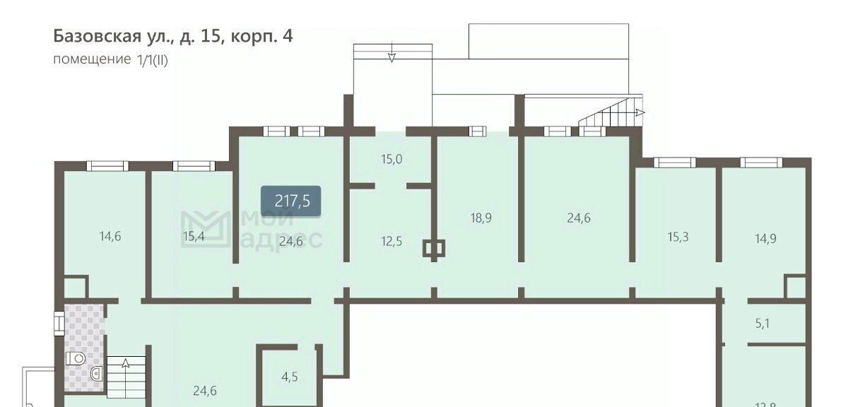 свободного назначения г Москва САО ул Базовская 15к/4 муниципальный округ Западное Дегунино фото 5