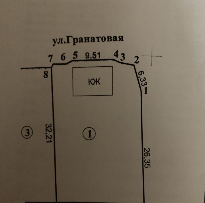 дом г Ростов-на-Дону р-н Советский ул Гранатовая 1 фото 1