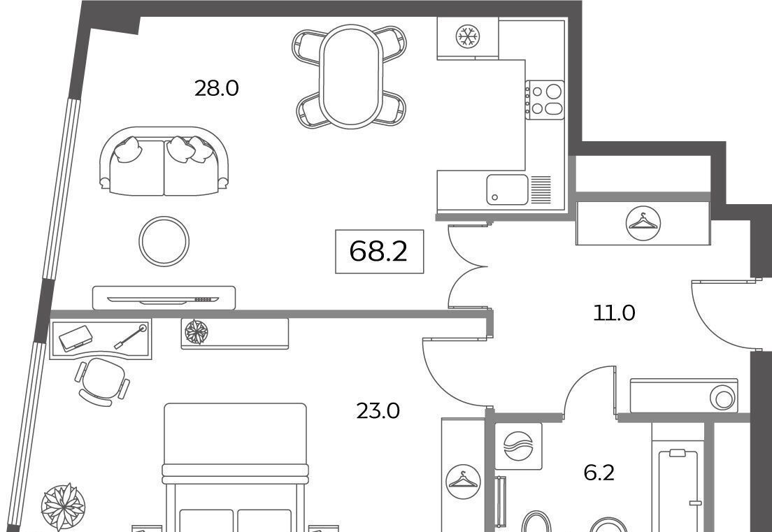 квартира г Москва метро Шаболовская ул Мытная 40к/3 фото 25