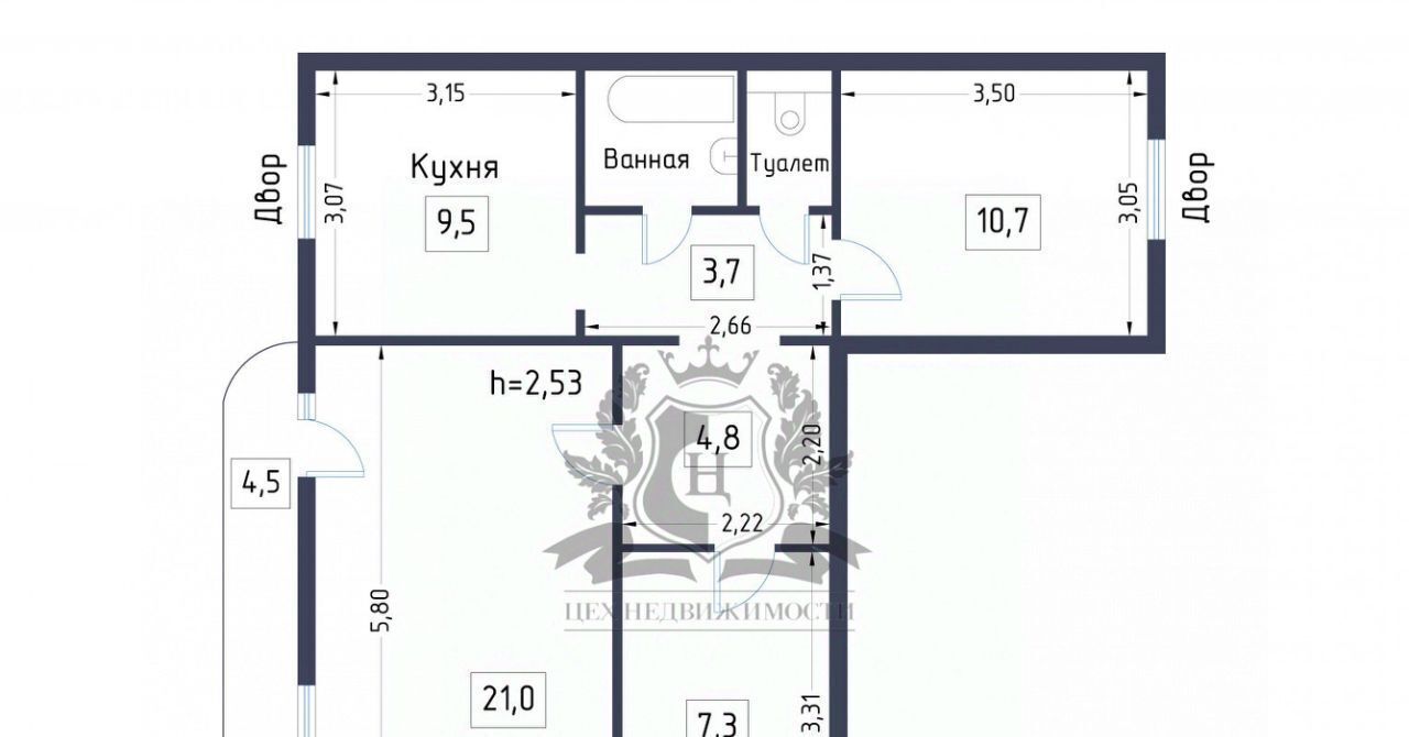 квартира г Санкт-Петербург метро Озерки пр-кт Энгельса 126к/2 округ Шувалово-Озерки фото 4