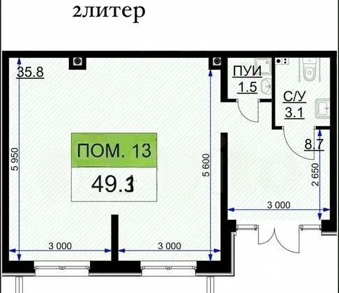 свободного назначения г Краснодар р-н Прикубанский ул им. Героя Ростовского 8к/1 фото 6