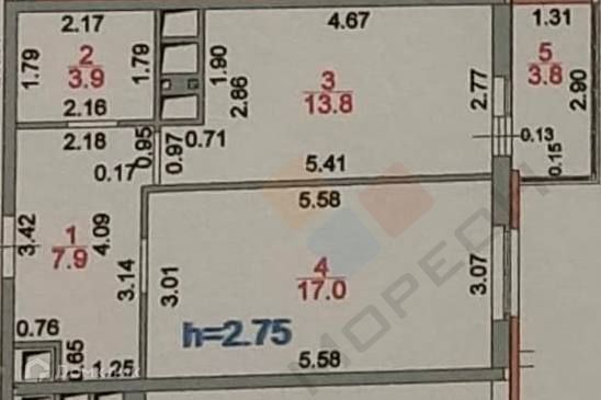 квартира г Краснодар р-н Карасунский ул Бородинская 137/1 Краснодар городской округ фото 10