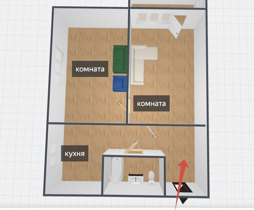 квартира г Фокино п Дунай ул Советская 12 фото 21