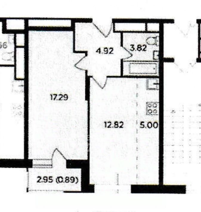 квартира г Одинцово р-н мкр Клубничное поле Одинцово, 1 фото 2