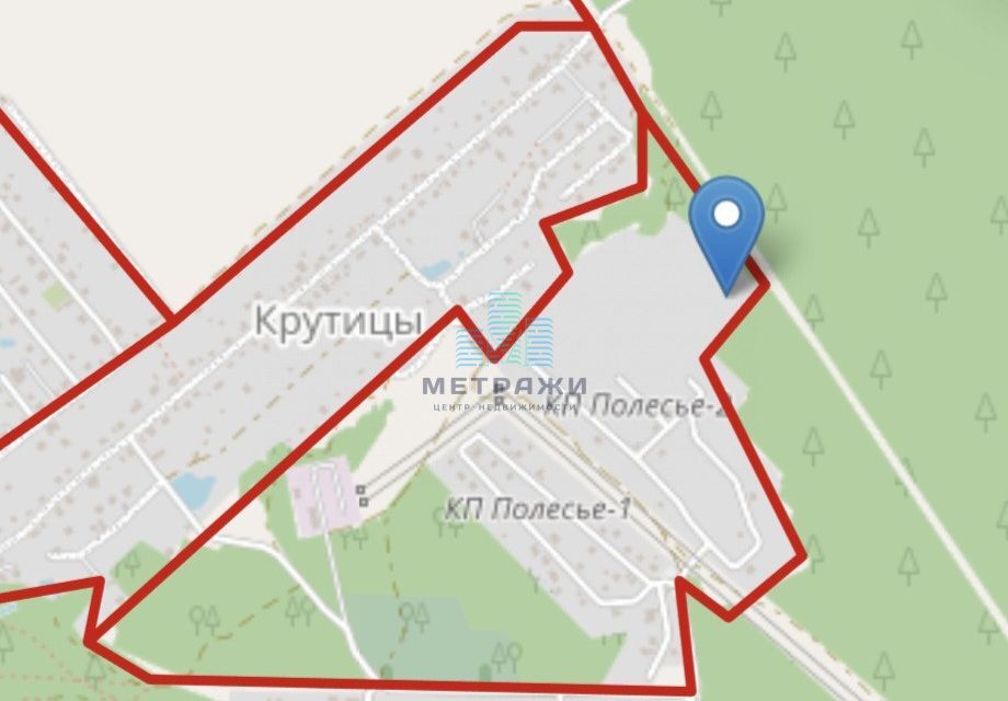 земля г Калуга д Крутицы Калуга городской округ, Коттеджный посёлок Полесье-2 фото 3