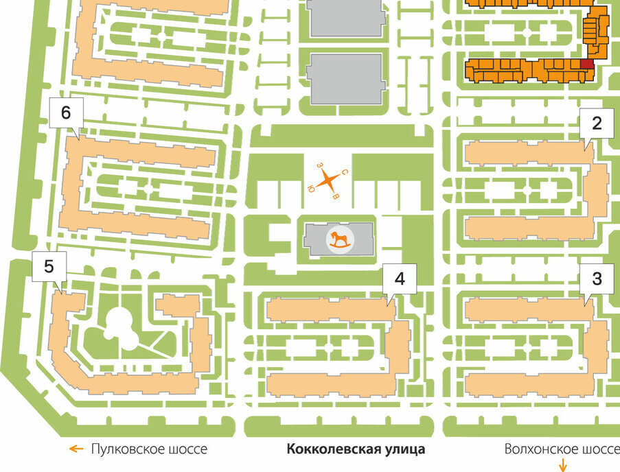 квартира г Санкт-Петербург п Шушары метро Купчино жилой комплекс Юг Таун фото 3