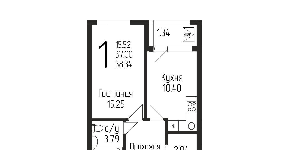 квартира г Уфа р-н Кировский ул Бородинская 19/1 фото 1