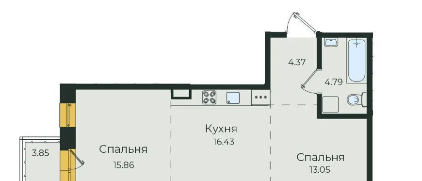 квартира г Иркутск р-н Октябрьский ул Пискунова 134а Октябрьский административный округ фото 1