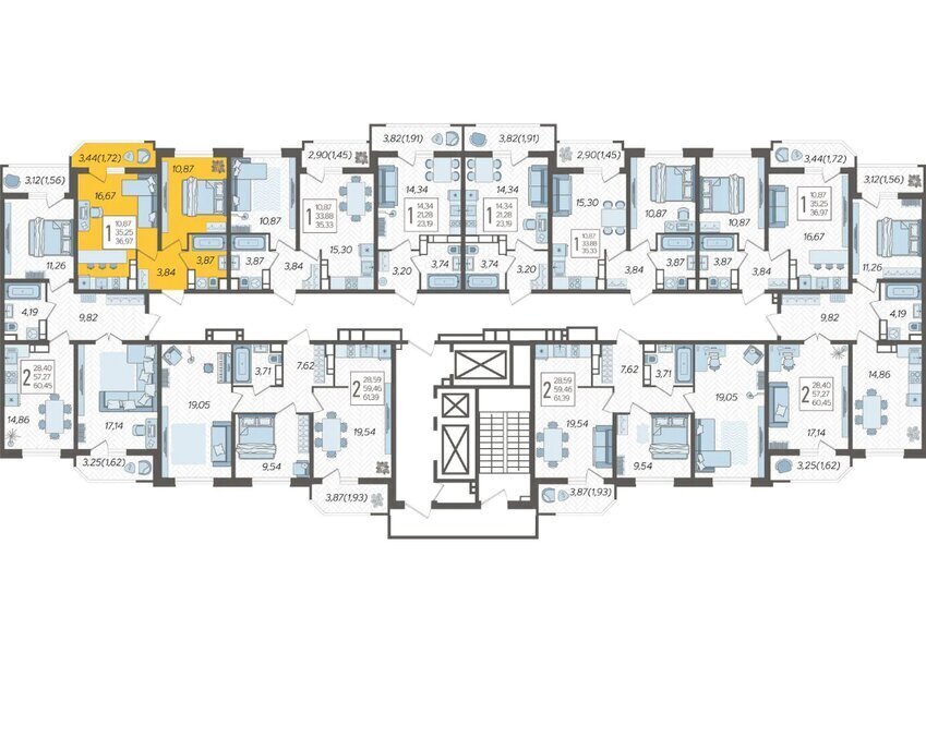 квартира г Краснодар р-н Карасунский ул Уральская 87/7 фото 2