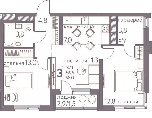 р-н Мотовилихинский ул Серебристая 3 фото