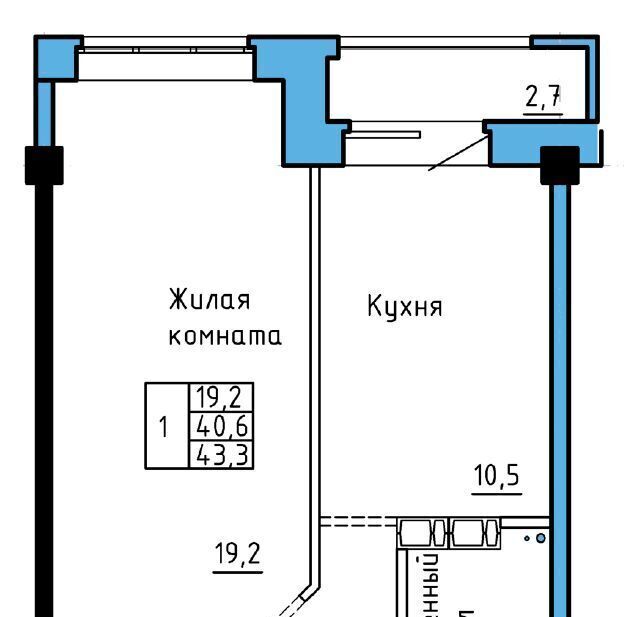 квартира г Абакан ул Колхозная 43 фото 1