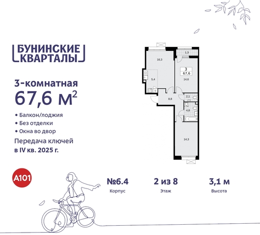 ЖК Бунинские Кварталы метро Улица Горчакова метро Коммунарка пр-кт Куприна 2 Сосенское, Ольховая, Бунинская аллея фото