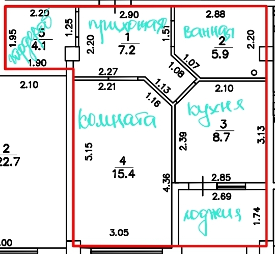 квартира г Саки ул Санаторная 25к/2 фото 18