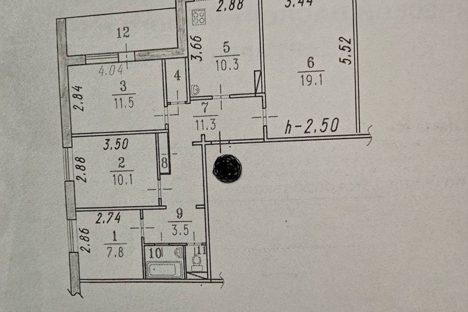 квартира г Омск ул Рокоссовского 30 Омский район фото 9