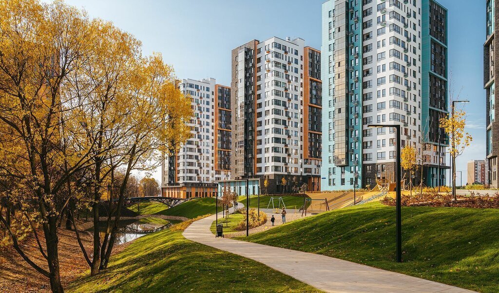 квартира г Москва метро Коммунарка ТиНАО ЖК Скандинавия, 37. 2.2 фото 28